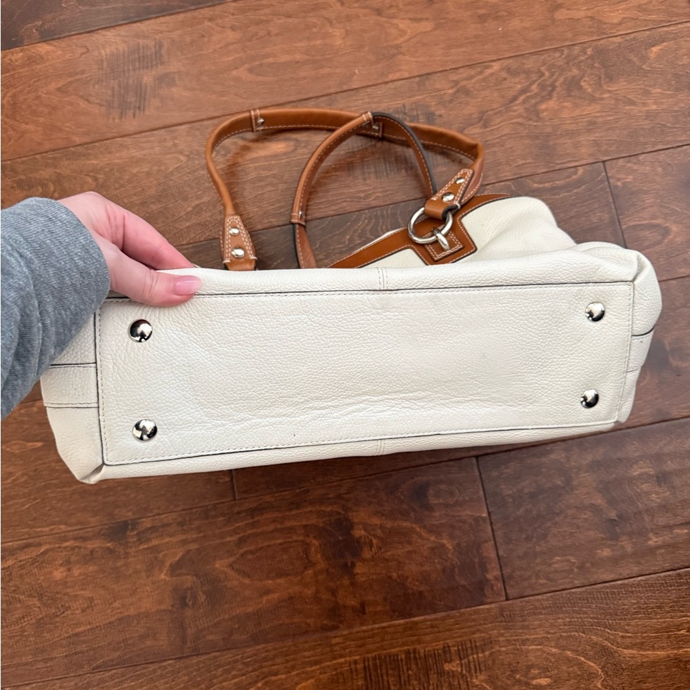 Coach Signature Legacy Leather Satchel (Style No. F14682) - Picture 6 of 9
